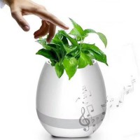 3 in 1 Wireless Bluetooth Speaker Music Flower Pot and Night Light 
