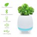 3 in 1 Wireless Bluetooth Speaker Music Flower Pot and Night Light 